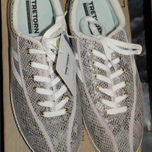 Tretorn Nylite Diamond Back Elite Plus EcoOrtholite Shoes Size 9.5 M Women's